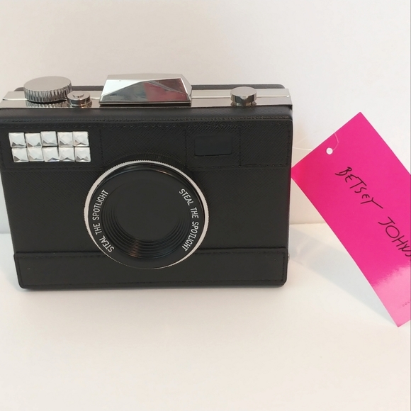 Betsey Johnson Handbags - Betsey Johnson Steal the Spotlight Camera Crossbody